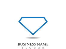 Diamond Logo Template vector icon illustration design