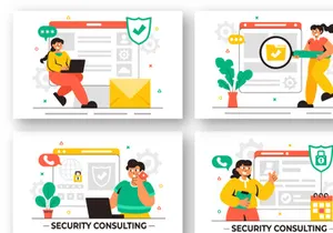 11 Security Consulting Illustration