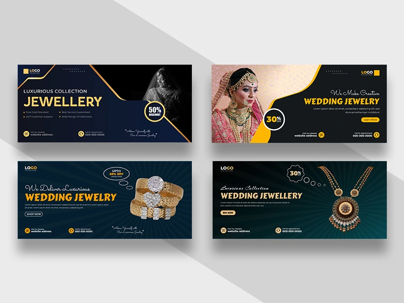 Wedding Jewelry Sale Facebook Cover Ver-4