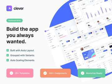 Clever Dashboard UI Kit preview picture