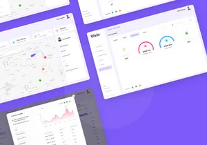 Dashboard UI kits - Waste management