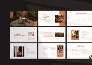 Looks - powerPoint Template