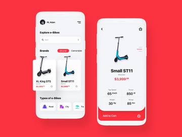 E-Scooter App preview picture