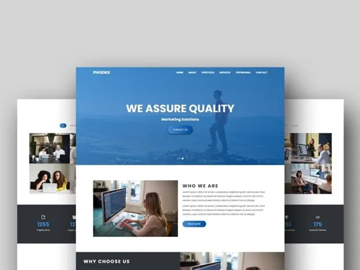 Multipurpose HTML Landing Page Template