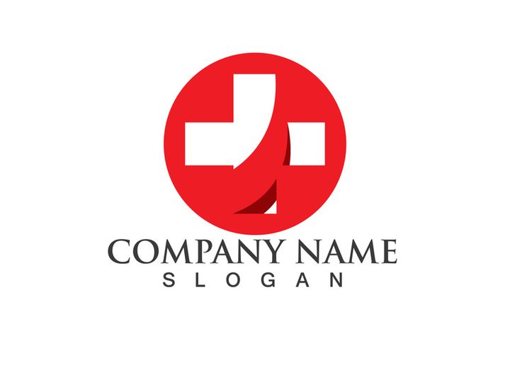 Cross Medical Logo template vector illustration