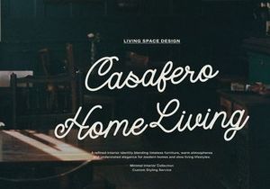 Caniora Florents | Monoline Script Font