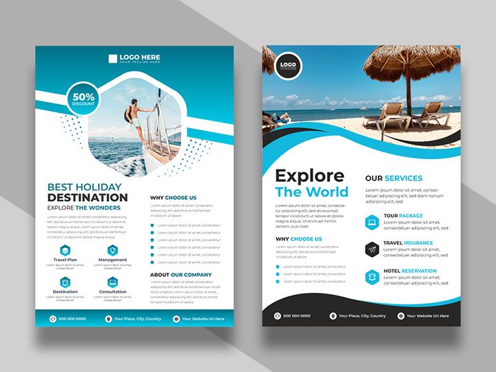 Travel Agency Flyer Template Ver-1
