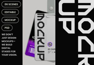 Lanyard Mockup