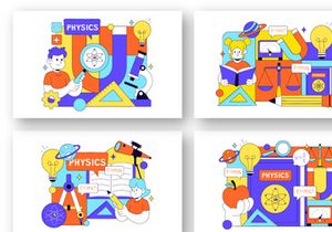 10 Physics Education Illustration