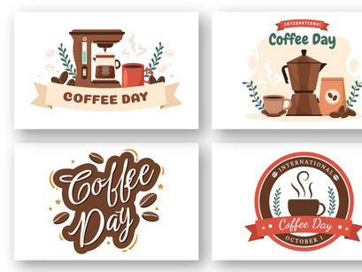 20 International Coffee Day Illustration