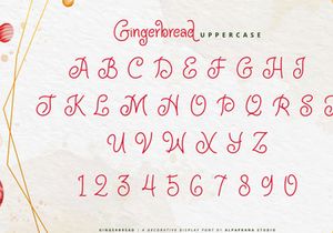 Gingerbread - Display Font