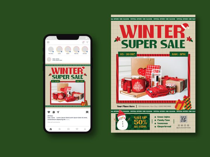 Winter Sale Flyer