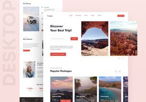Tripsavvy - Travel Landing Page