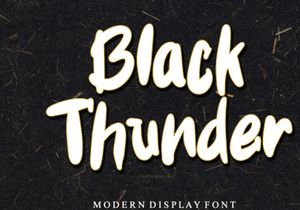 Black Thunder