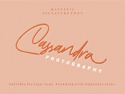 Mayestica - Luxury Signature Font
