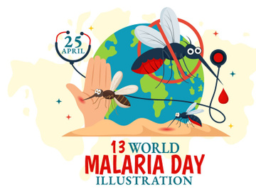 13 World Malaria Day Illustration preview picture