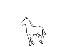 Horse Logo Template Vector icon illustration design