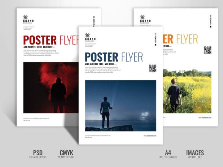 Free PSD Flyer and Poster Layout