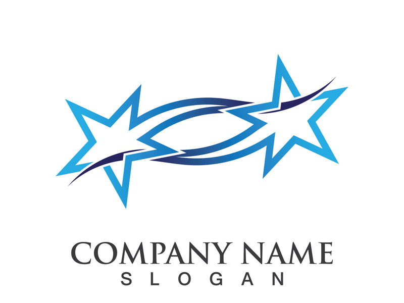 star vector icon illustration design template