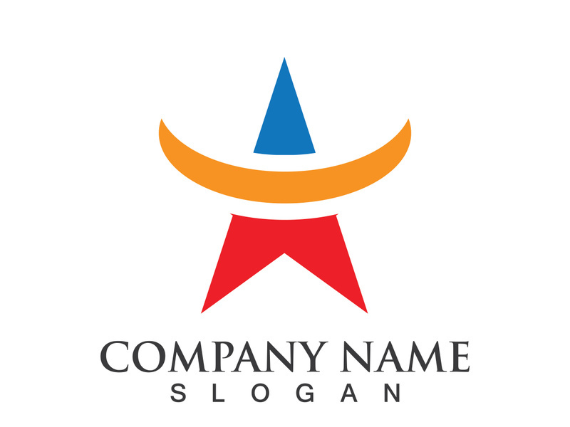 star vector icon illustration design template