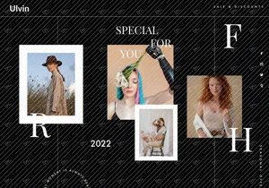 UI UX Fashion Web design