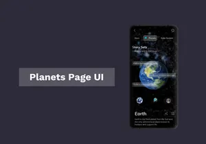 Stargazing App UI Design Challenge