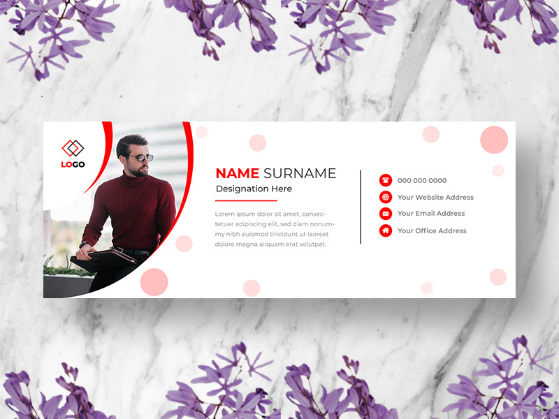 Corporate Email Signature Template Ver-9