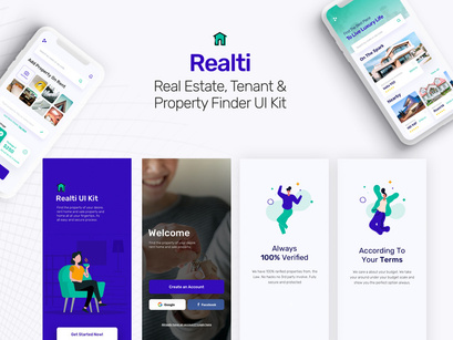 Realti - Real Estate, Property Finder and Tenants App Kit