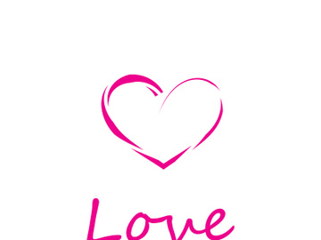 Love logo  design preview picture