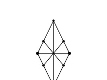 Diamondl line icon  diamond polygonal design vector template