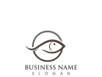 Fish logo and symbol vector symbols preview picture