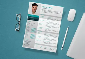 Download Cv/Resume Template and Mock-up PSD