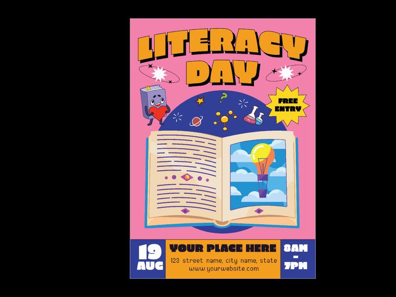Literacy Day Flyer
