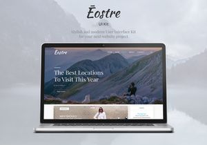 Eostrore UI Kit v1.0(by Uilarax) | Stylish UI Kit for versatile website projects