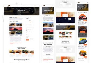 Bike Rental & Booking Figma Template
