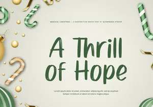 Magical Christmas - Handwritten Font