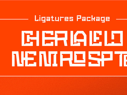 Newro Space - Modern Futuristic Display Font