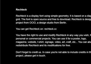 Rechteck Display Type - Free Download