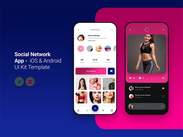 Social Network App UI Kit