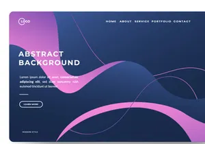 Abstract trendy gradient background