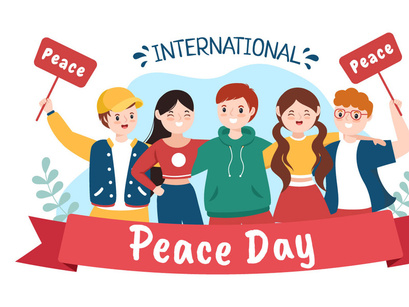 15 International Peace Day Illustration
