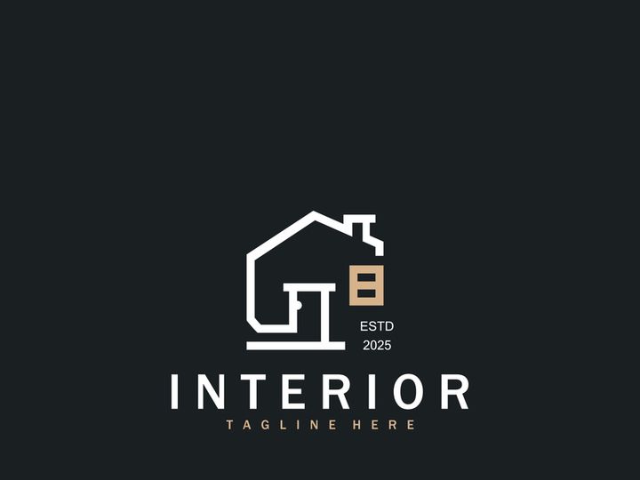 Home Interior logo building design template architecture unique styles