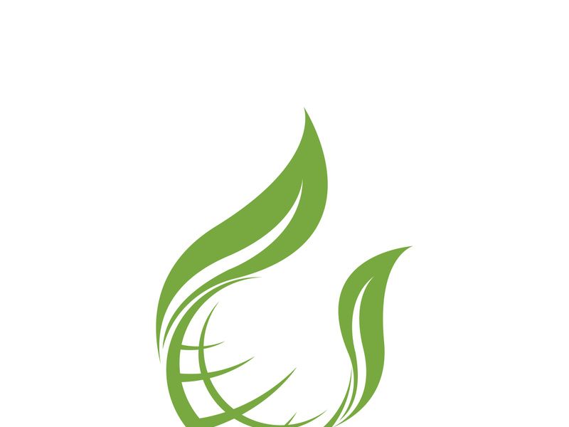 Green tree leaf nature logo images illustration design