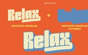 Entuista - Chunky Display Typeface (FREE)