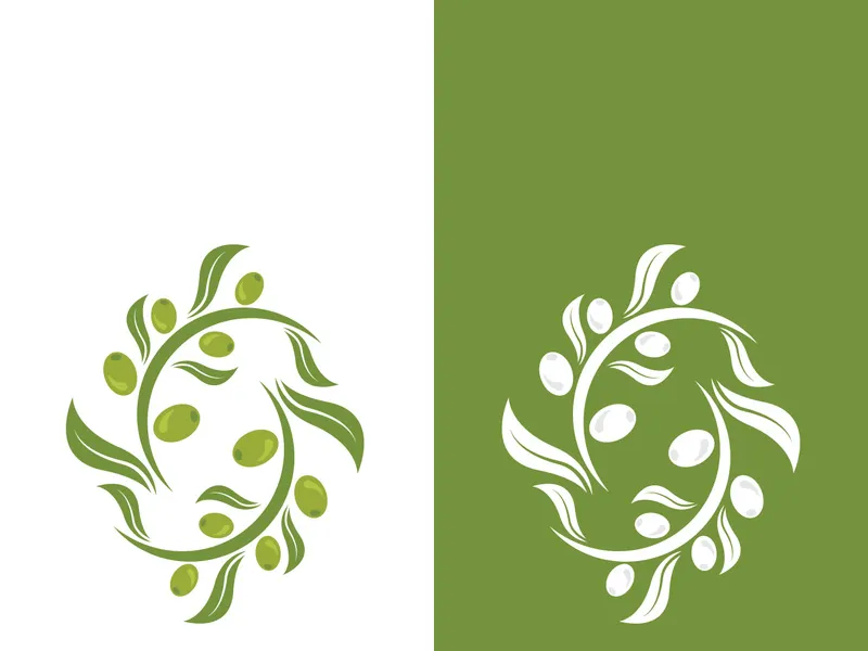 Extra virgin olive oil logo icon design vector illustration