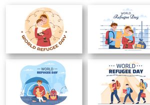 10 World Refugee Day Illustration