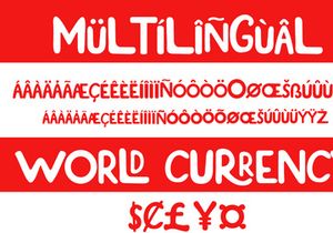 Sirukota - Unique Display Typeface