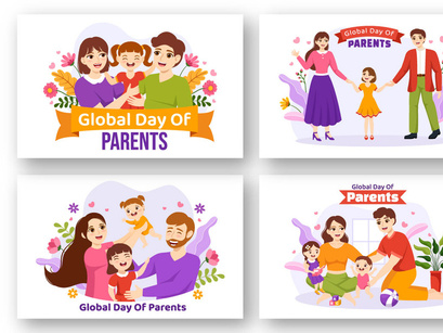 16 Global Day of Parents Illustration