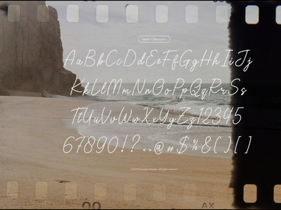 Forgotten Shores | Vintage Handwritten