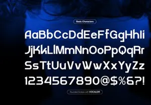 Vocalor | Rounded Grotesk